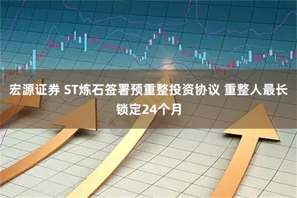 宏源证券 ST炼石签署预重整投资协议 重整人最长锁定24个月